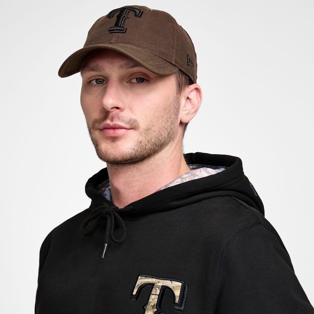 New Era Texas Rangers Black Realtree Hoodie - Size XXL